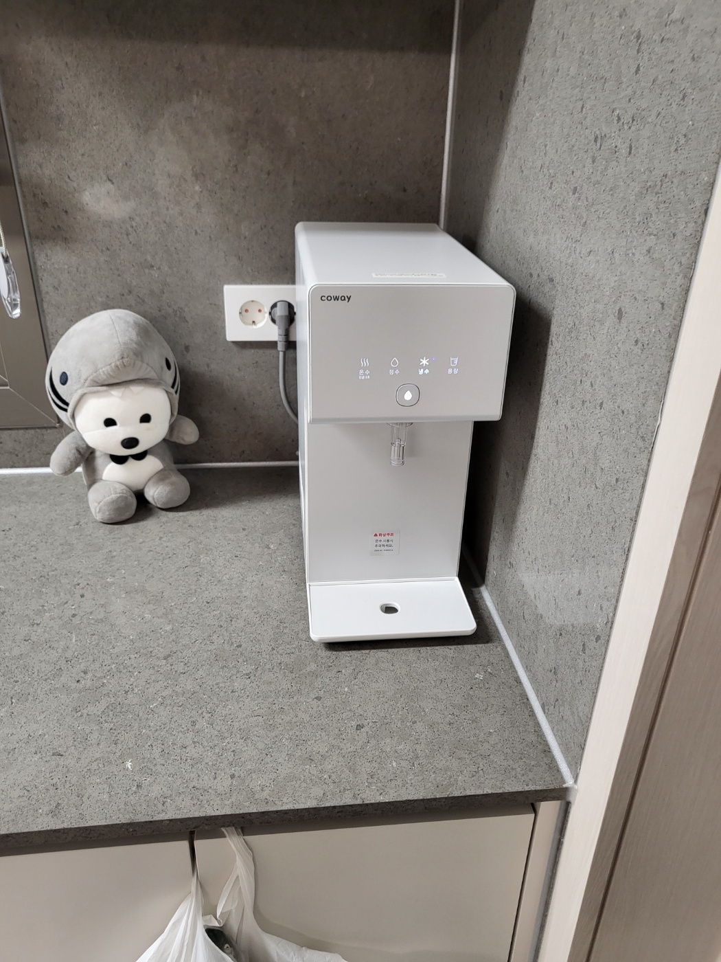 세종 보람동 정수기렌탈 실제 설치사진 1