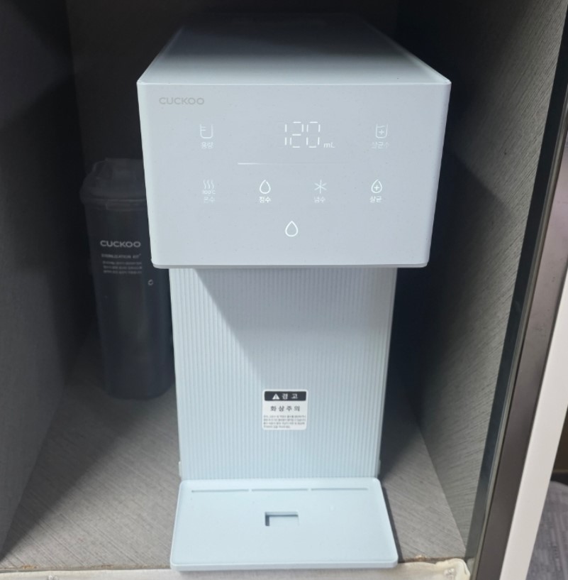 경남 밀양시 상동면 정수기렌탈 실제 설치사진 4