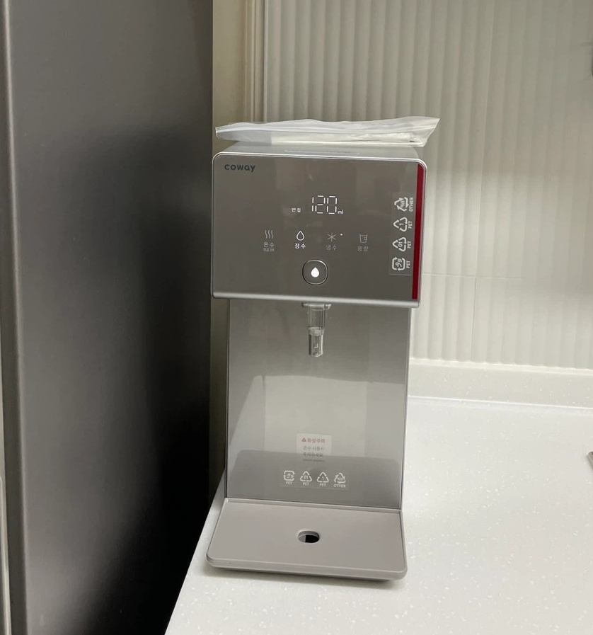 경남 밀양시 산내면 정수기렌탈 실제 설치사진 2