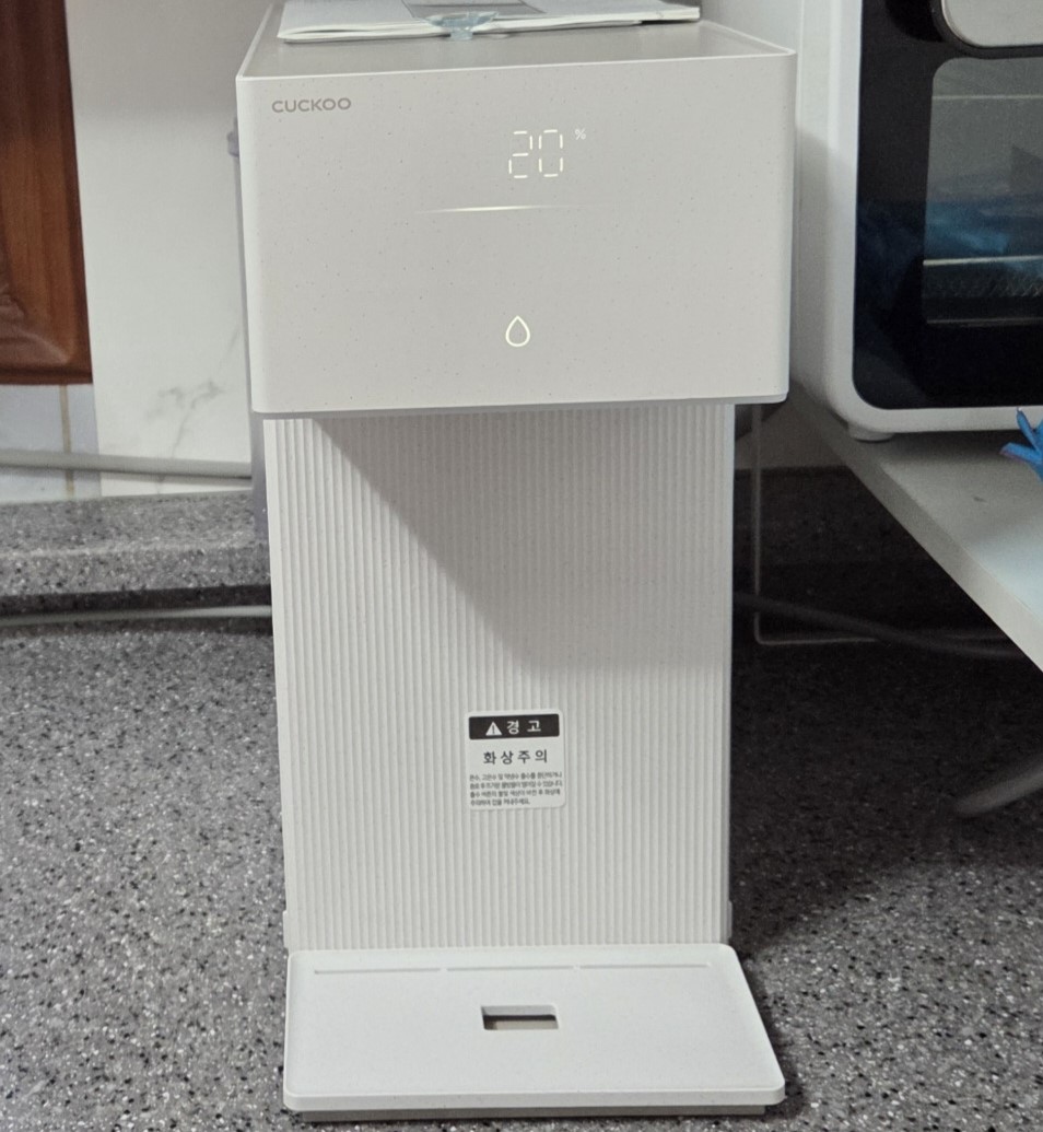 경남 밀양시 내일동 정수기렌탈 실제 설치사진 1